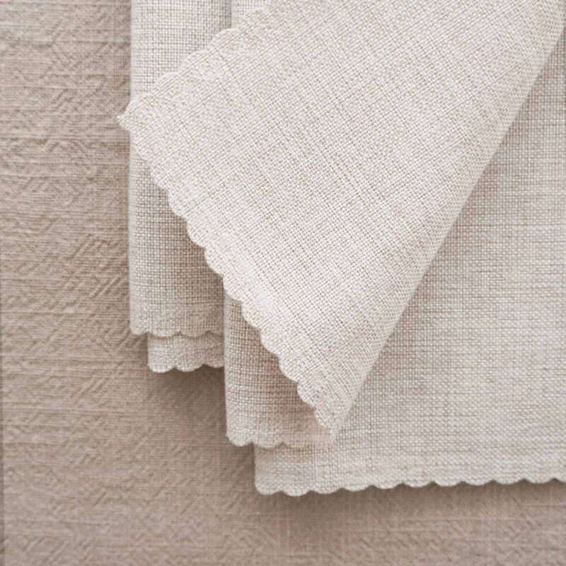 Serviette de table festonnée (x6) – Image 2