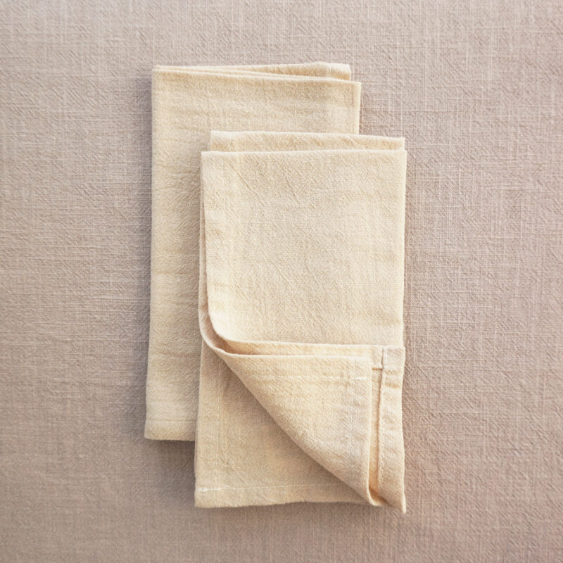 serviette de table effet lin