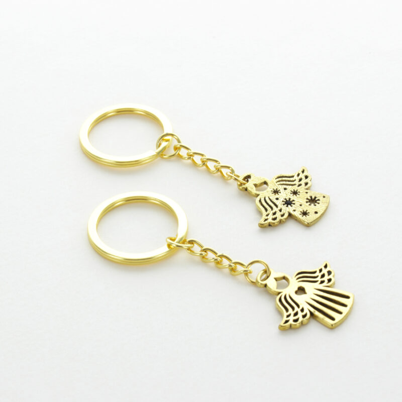 Porte-clés Ange doré