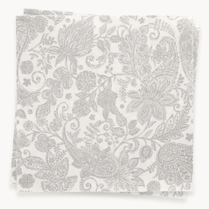 Serviettes de table Campagne chic - Paisley (x10)