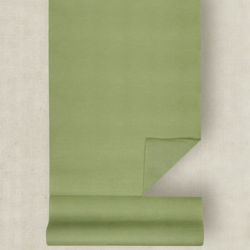 Chemin de table vert sauge