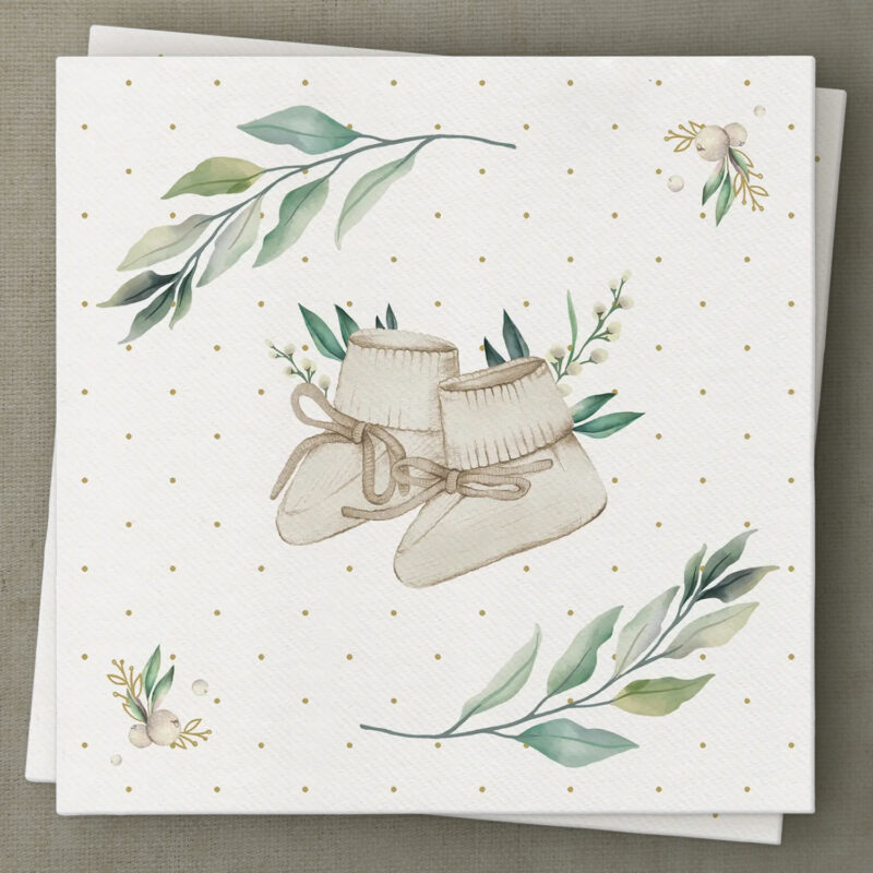 Serviettes de table Baby shower