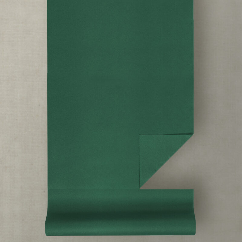 Chemin de table vert foncé