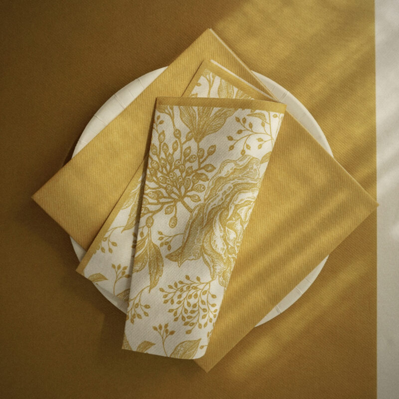 Gloria Doré, déco de table chic pour mariage ou anniversaire - Maisons Notables